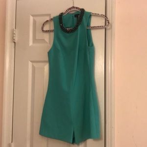 NWT Topshot Turquoise Romper